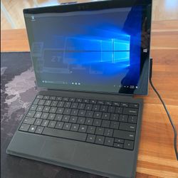 Microsoft Surface Pro 3 i5-4300u 4GB 128GB Windows 10 PRO!!!! 