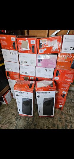 NEW EACH FOR SALE LASKO HEATER CERAMIC ROTATE FULL ROOM SIZE ENERGY SAVER, REMOTE CONTROL NEW MODELS FOR ANY QUESTION TEXT ME PLEASE HABLO ESPAÑOL THA