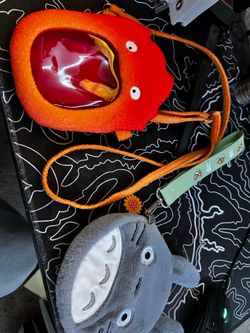 Studio Ghibli Bags, Totoro Wallet Bag and Calcifer Cross Body Bag