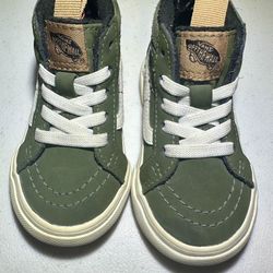 Vans Sk8-Hi (Green) - Toddler size 4.5c