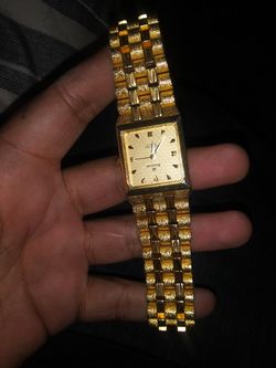 Bulova 18k watch