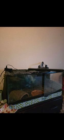 40 gallon terrarium reptile tank/cage
