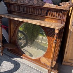 Antique Bar Mirror