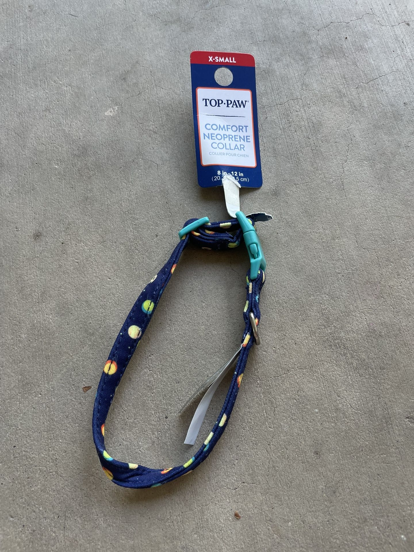 XS Planets Dog Collar