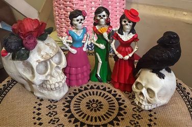 DÃa de Los muertos figurines