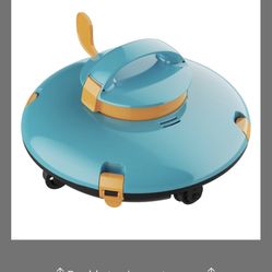 LVKE L1 Cordless Robotic Pool Cleaner, Pool Vacuum For Above Ground Pools With Obstacle-Crossing, 70 Mins Runtime, 40W Powerful Suction, Auto-Parking,