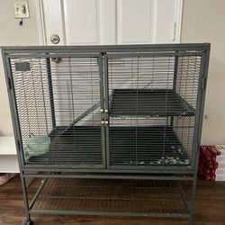 MidWest Critter Nation Deluxe Small Animal Cage, Single Story