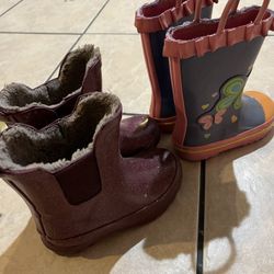Toddler Girl Boots/ Shoes Bundle Size 7/8