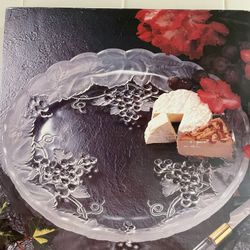 Serving Glass Plate - Made in Japan