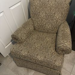 Fabric Swivel Chair