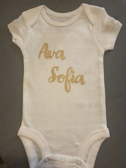 Custom Baby Onesie