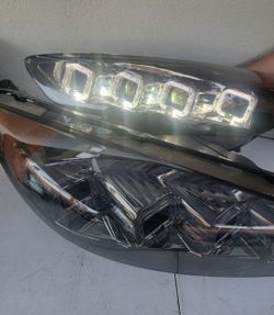 15-18 Ford Focus LED DRL Projector Headlights Luces Calaveras Micas Faros Focos Faroles