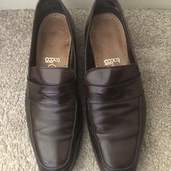 men's dress leather shoes, size 10.5