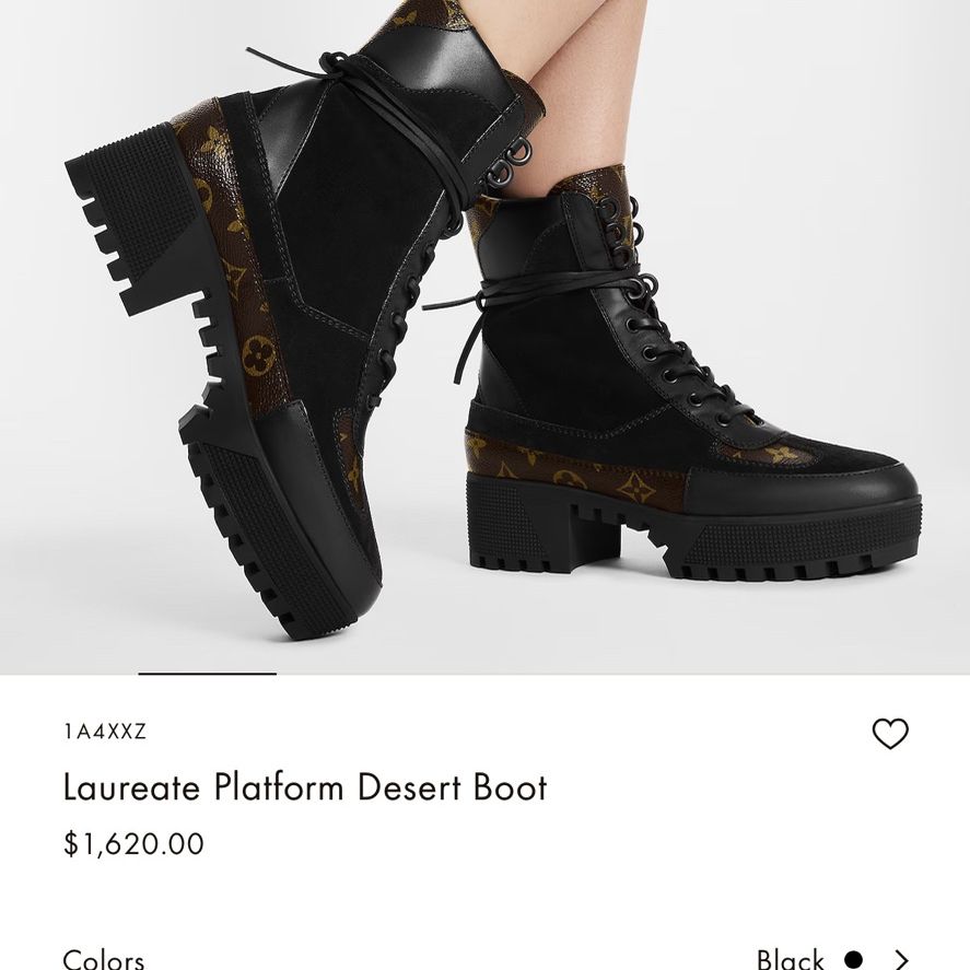 Louis Vuitton Laureate Platform Desert Boot for Sale in Fontana, CA -  OfferUp