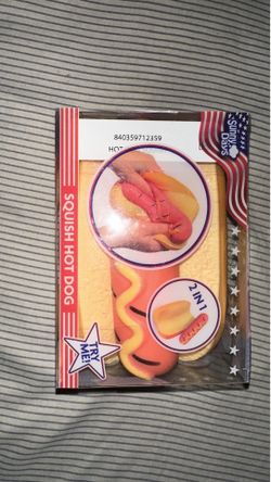 Sunny days hot dog squishy