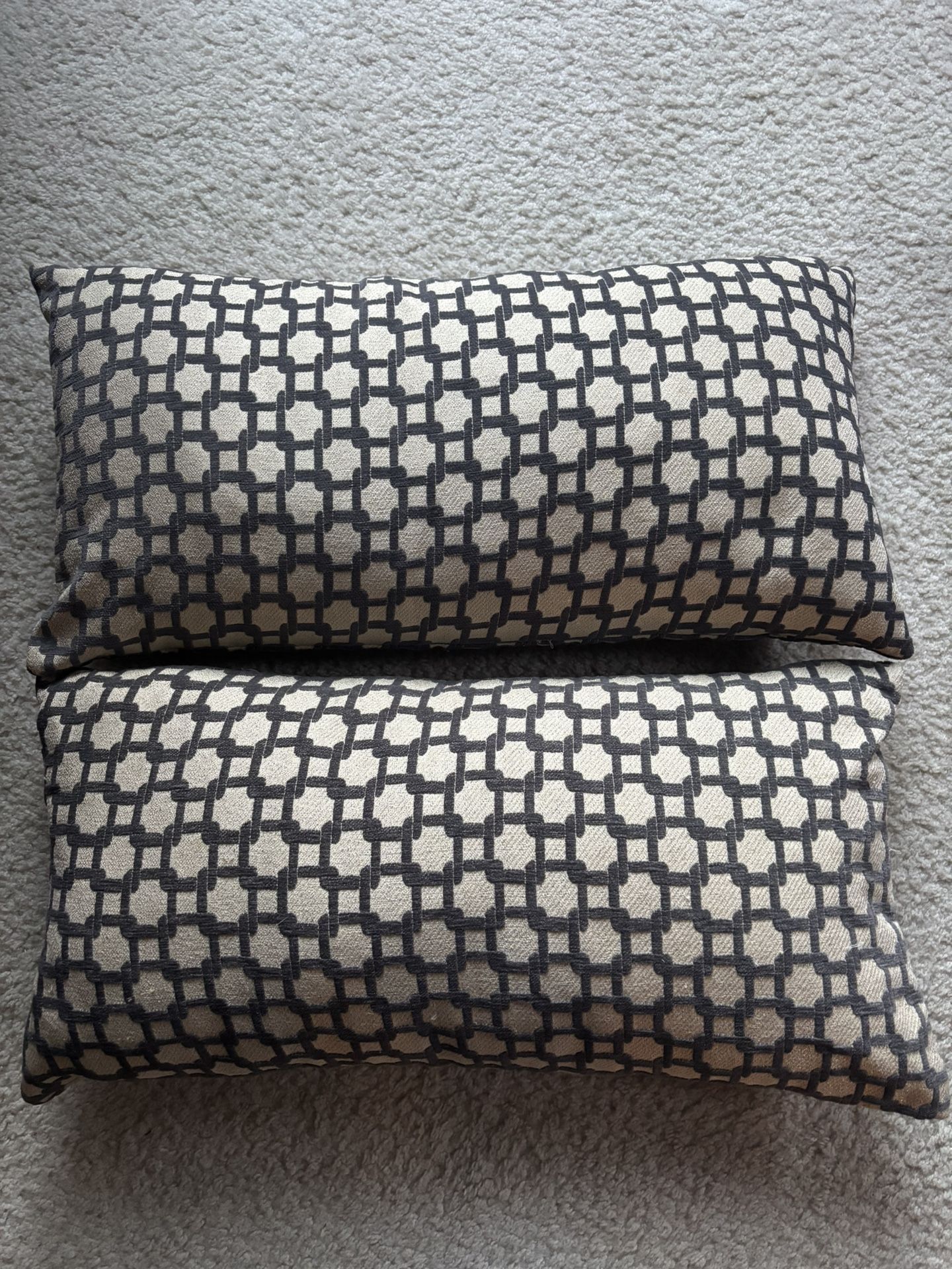 Set of 2 Lumbar Pillows