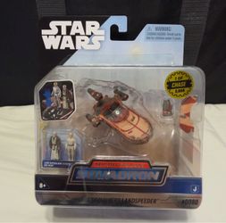 Star Wars Micro Galaxy Squadron Luke Skywalker’s Landspeeder #0080 Chase 1/5000