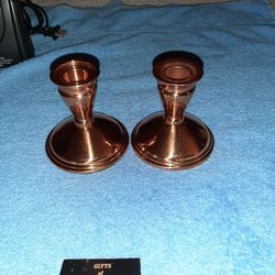 Coppercraft Guild Candle Holders 