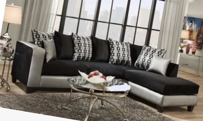 New black sectional! Other couch and Love seat deals here