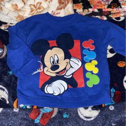 Mickey Mouse Disney Sweatshirt Size 3T