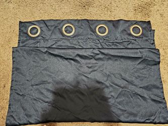Like New Navy Blue Curtain Set