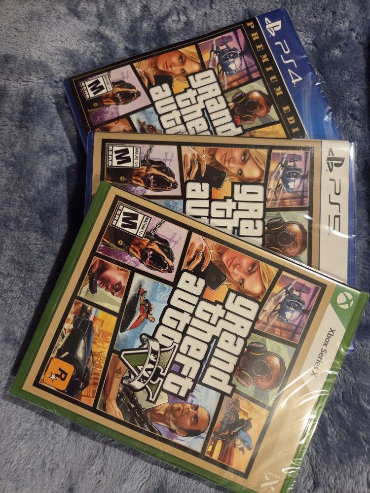 Grand Theft Auto 5 For Ps4/ps5/Xbox Series X