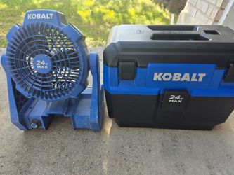 Kobalt 24v Fan and Vacuum