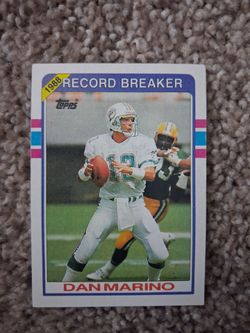 1988 Topps Dan Marino Passing Leader