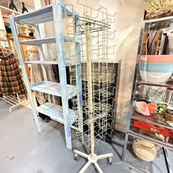 Tall Round Card Display Holder