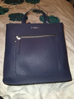 FIORELLI NAVY BLUE BACKPACK PURSE