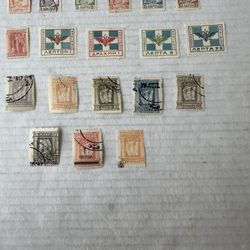 Greek Epirus Collection Of 19 Used Stamps 
