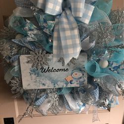 Hand Made Winter Wreath