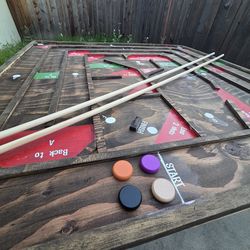 Carrom Maze Board Game