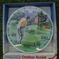 Vintage JC Walden Golf Themometer