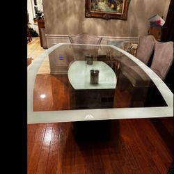 Glass Top Dining Room Table (Only)