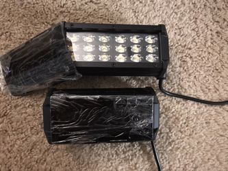 7” Led Fog lights New!