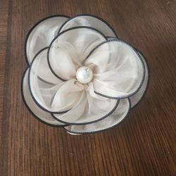 Chiffon Flower Hair Clip