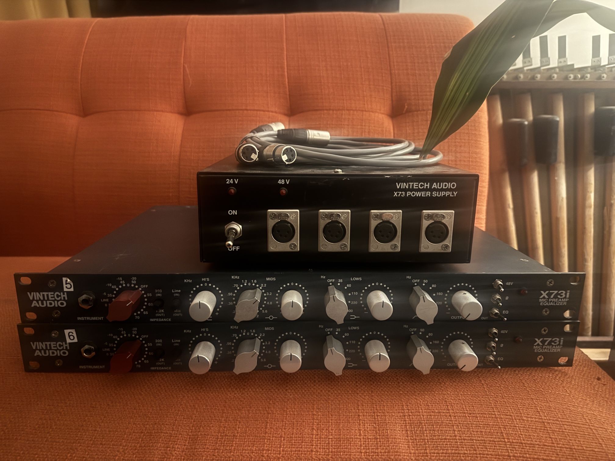 Vintech X73i (pair) + power supply