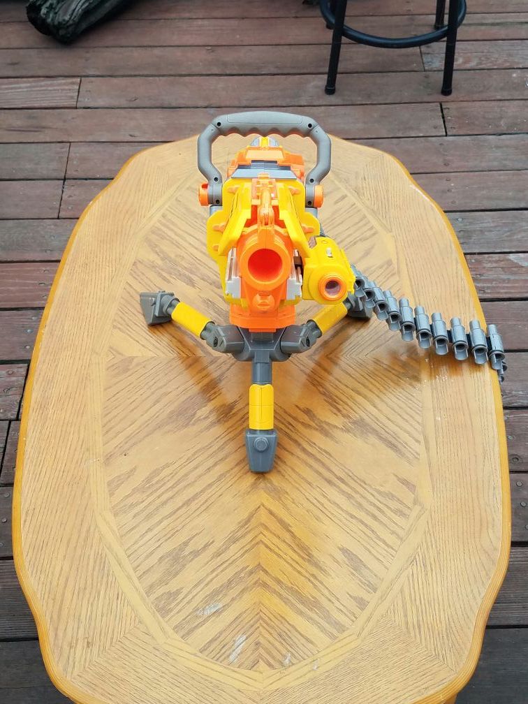 Nerf Gun Vulcan EBF-25 dart blaster with Detachable Tripod Stand. for Sale  in Miami, FL - OfferUp