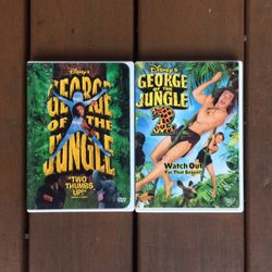 Pair Of Disney’s George Of The Jungle DVDs