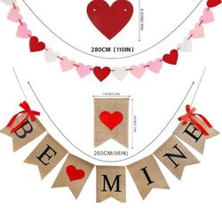 Valentine "Be Mine" Banner