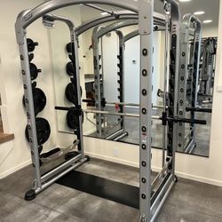 Hoist MI7 Dual Action Smith Machine Squat Rack & Weights