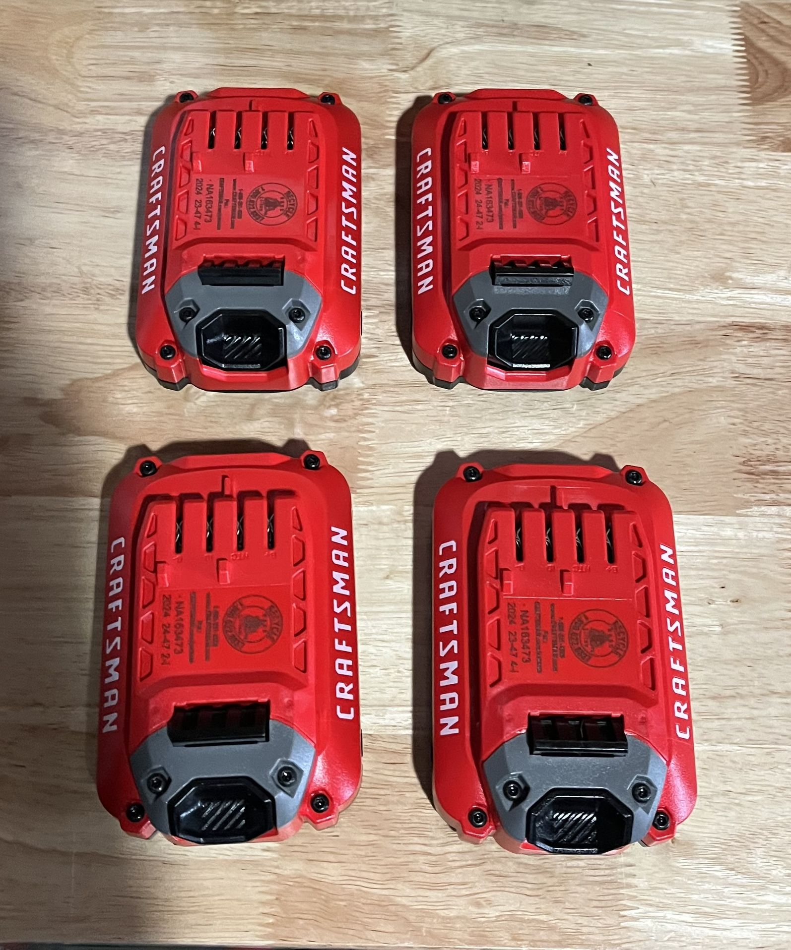 Craftsman v20 1.5 Ah batteries