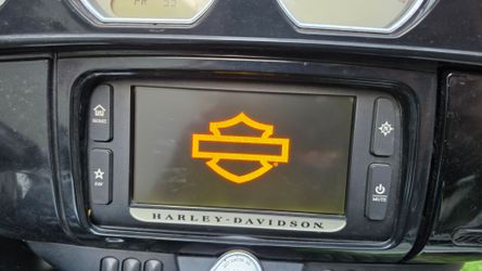 Harley-Davidson Motorcycle Infotainment Display Unit