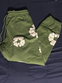 DENIM TEARS COTTON WREATH SWEATPANTS