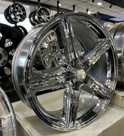 22” Chevy IROC Chrome Replica Wheels Brand New in Box  22x9” Rims Size