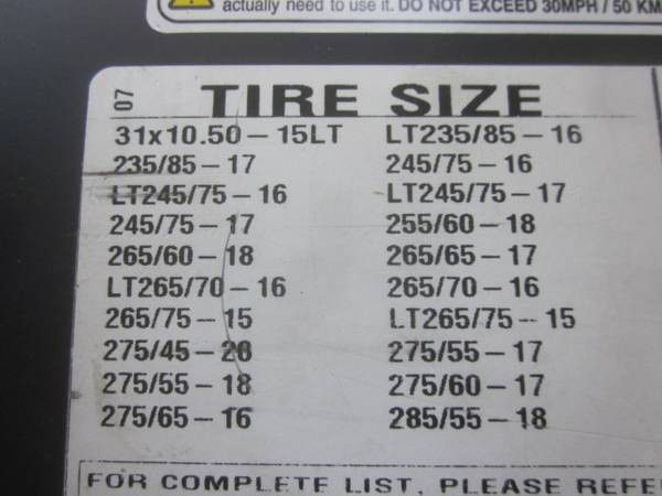 NEW Truck / SUV Cable Chains SCC #ZT741 for large 15" to 20" tires NEW