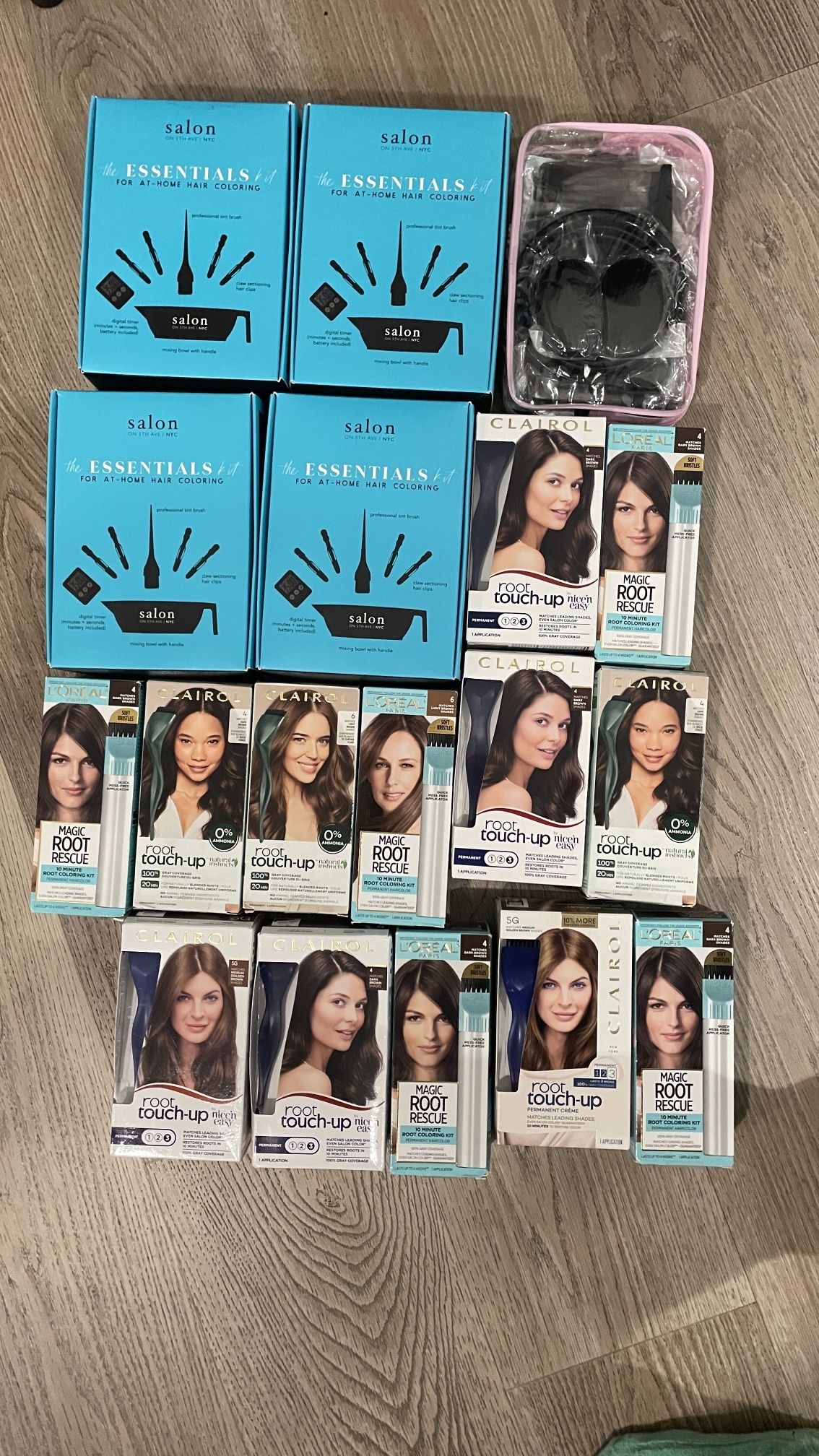 Hair Dye And Salon Tool Kit Bundle $40. Move out Sale