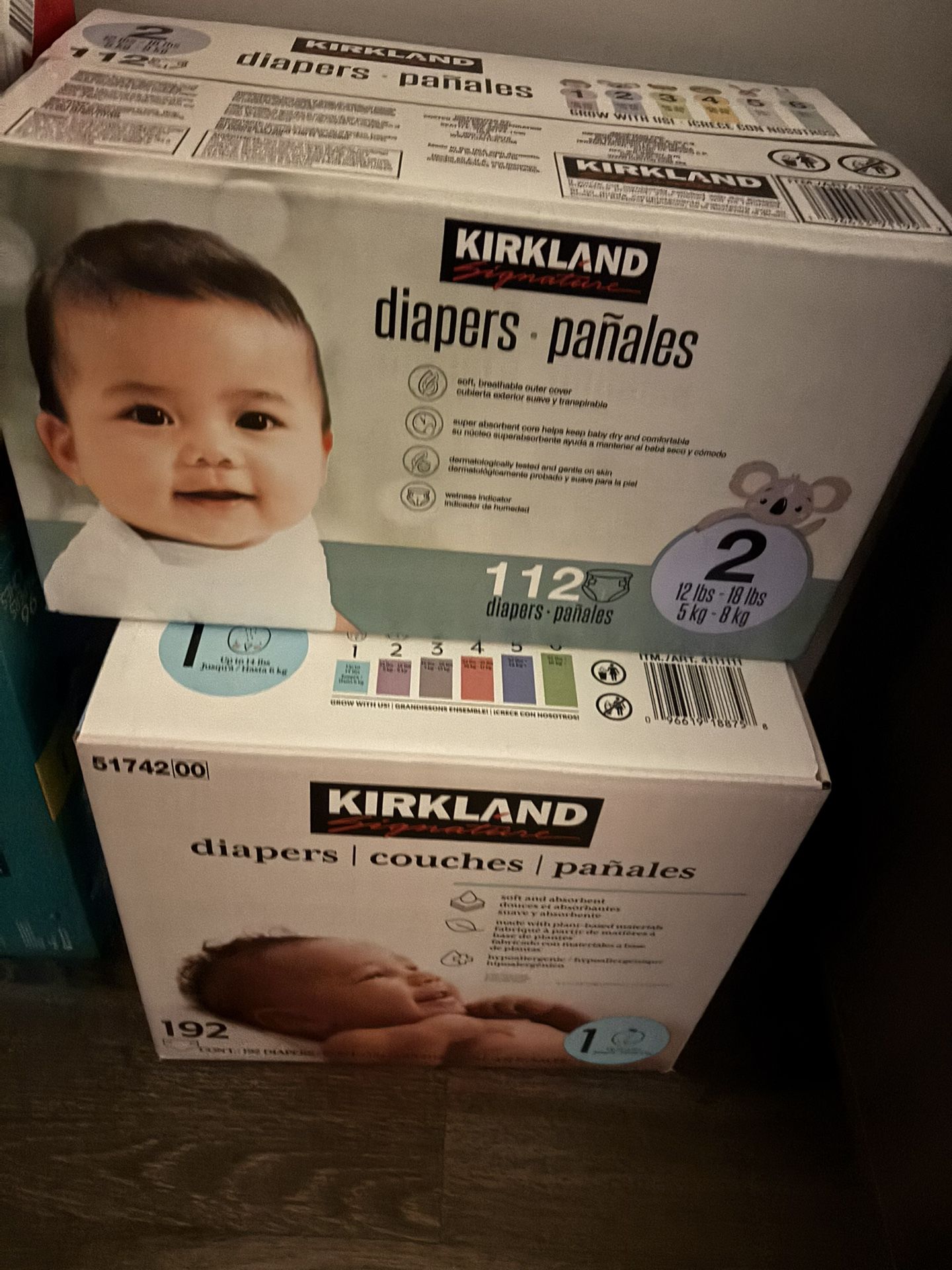 Kirkland Size 2 diapers