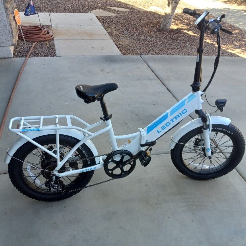 Lectric Bike XP 3.0 WHITE, STEP THRU